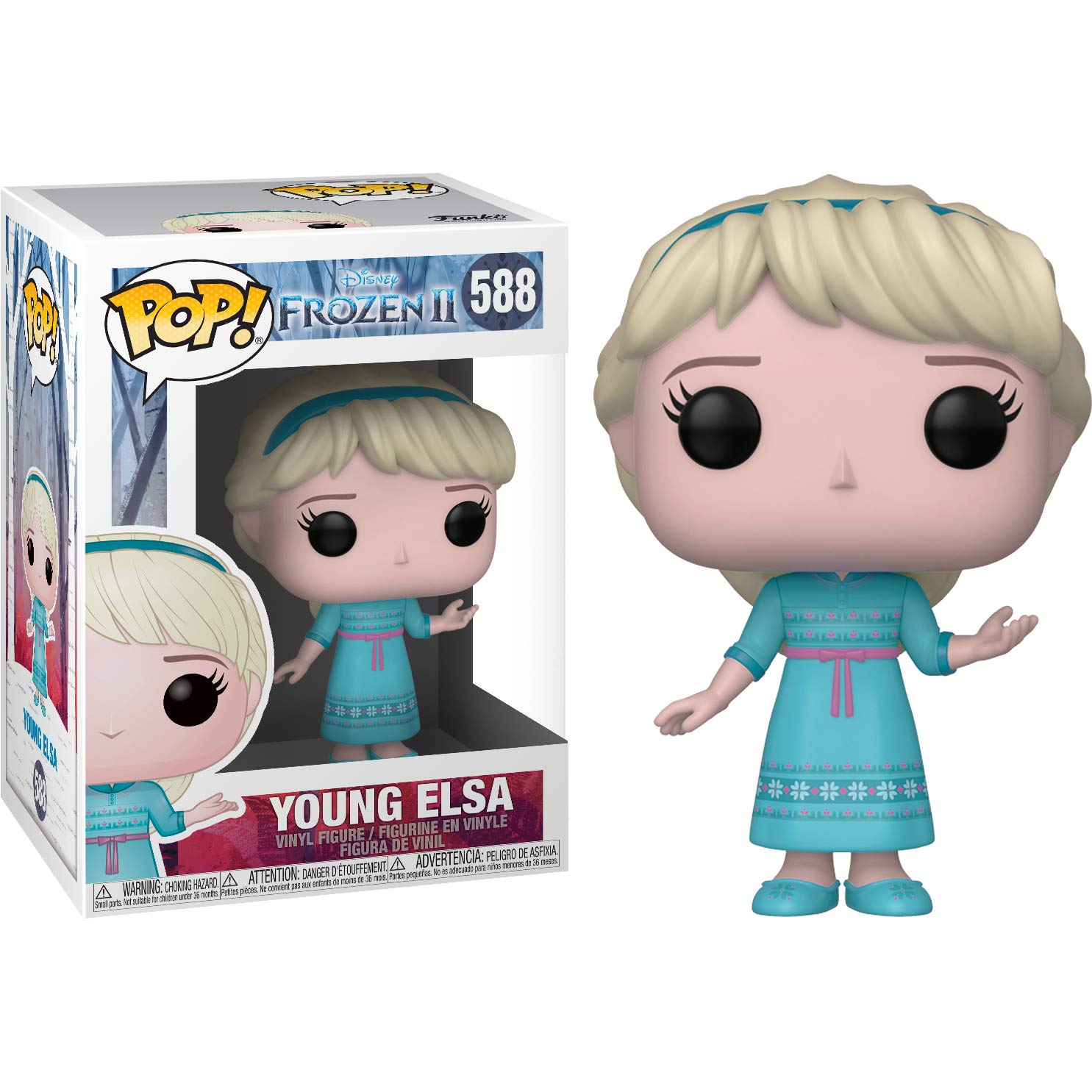 Φωτογραφία προϊόντος: Funko POP! Disney Frozen 2 – Young Elsa Vinyl Figure #588