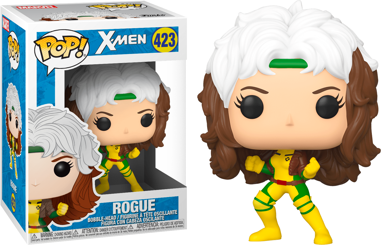 Φωτογραφία προϊόντος: Funko POP! Marvel: X-Men - Rogue #423 Bobble-Head Vinyl Figure
