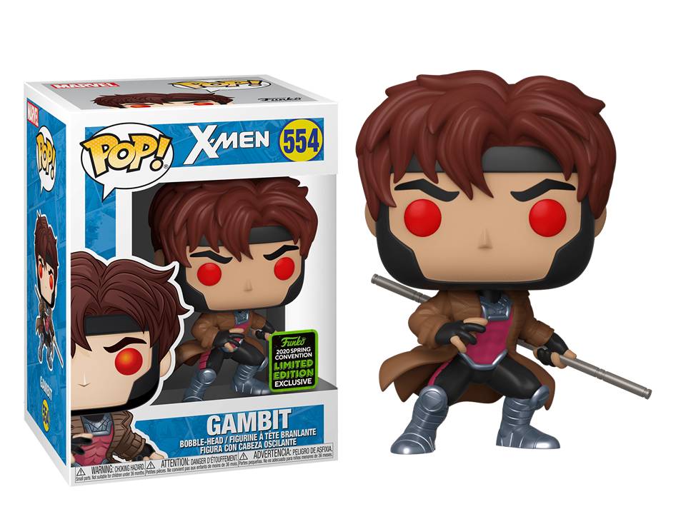 Φωτογραφία προϊόντος: Funko POP! Marvel: X-Men Gambit Limited Edition #554 Bobble-Head Vinyl Figure