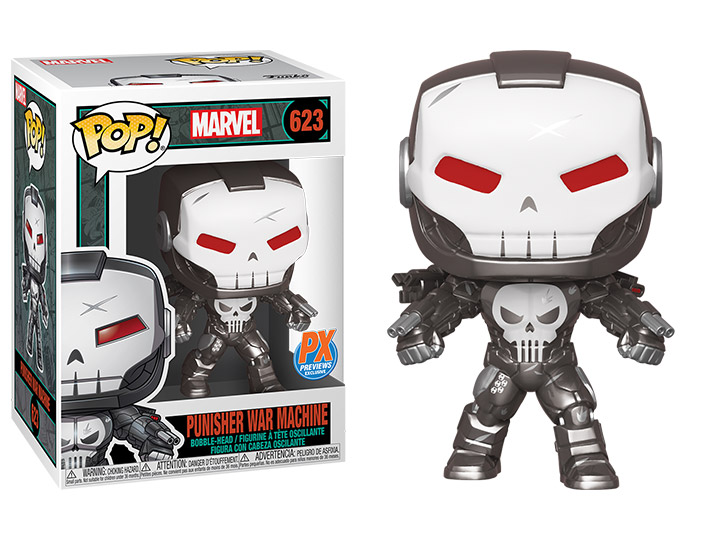 Φωτογραφία προϊόντος: Funko POP! Marvel Punisher War Machine Special Edition #623 Bobble-Head Vinyl Figure