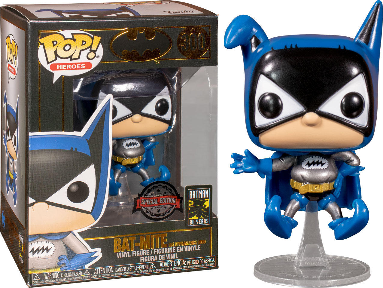 Φωτογραφία προϊόντος: Funko POP! Heroes: Batman 80 Years - Bat-Mite 1st Appearance Special Edition Vinyl Figure #300