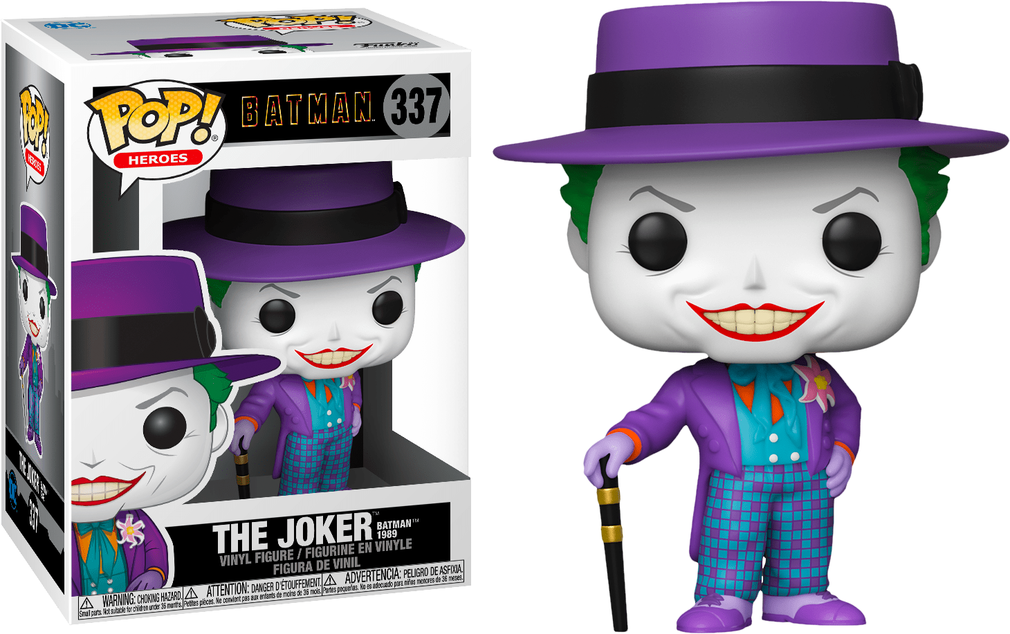 Φωτογραφία προϊόντος: Funko POP! Heroes: Batman 1989 – The Joker Vinyl Figure #337