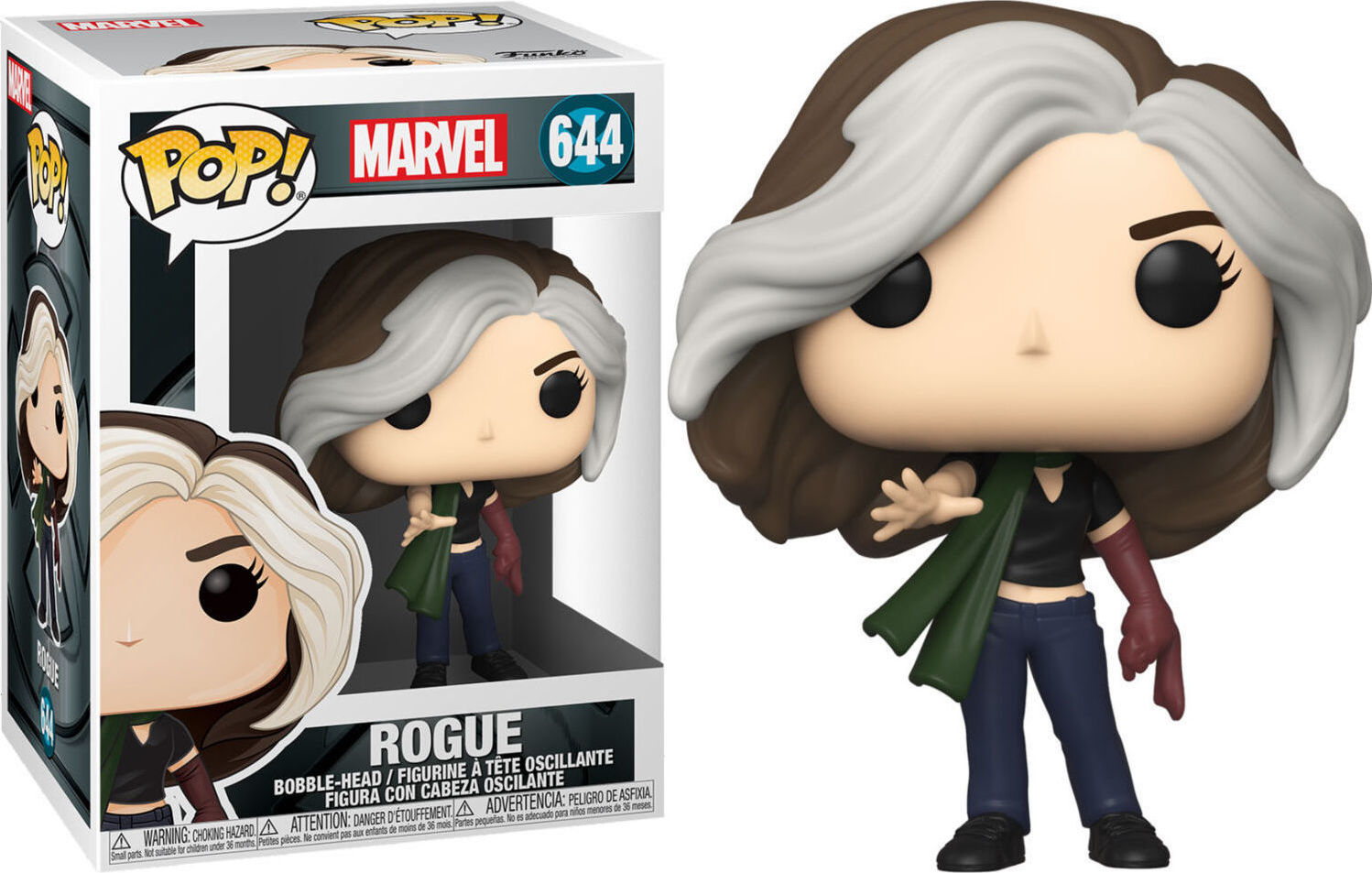 Φωτογραφία προϊόντος: Funko POP! Marvel: X-Men 20th - Rogue Vinyl Bobble-Head Figure #644