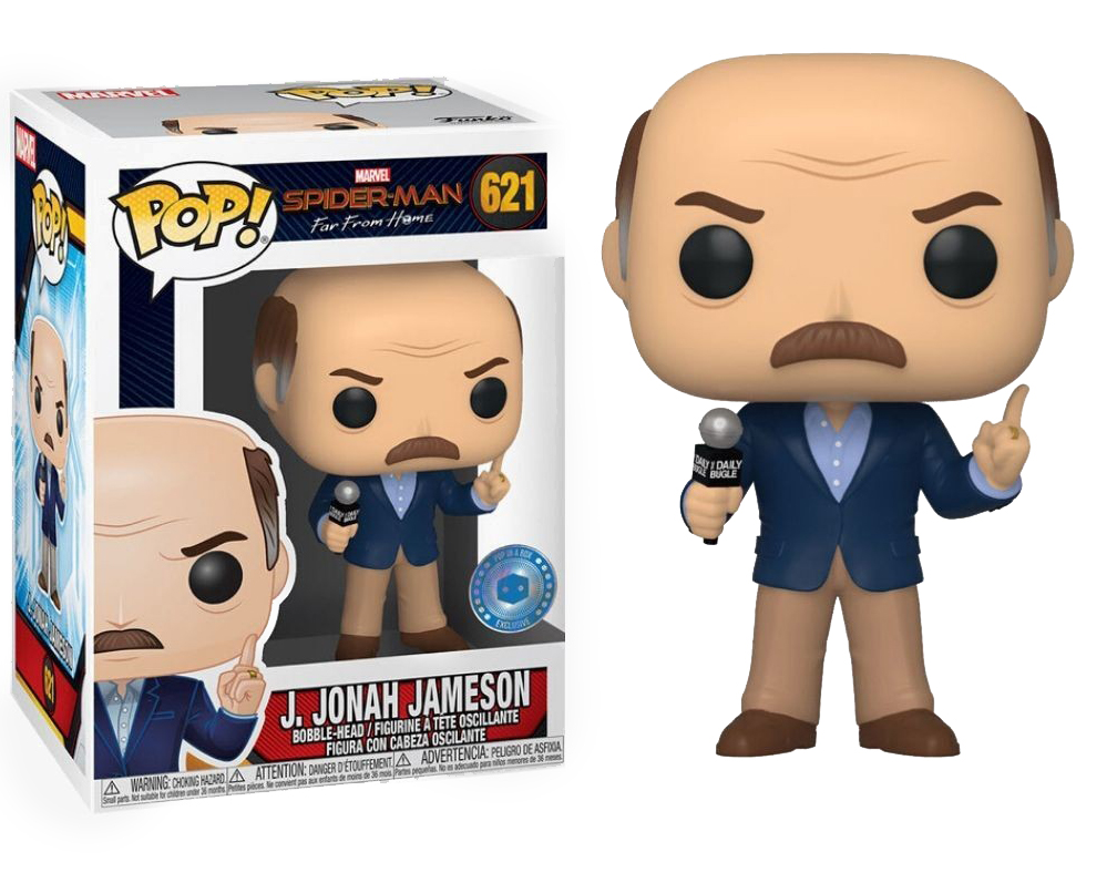 Φωτογραφία προϊόντος: Funko POP! Marvel Spider-Man Far From Home - J. Jonah Jameson Special Edition #621 Bobble-Head Vinyl Figure