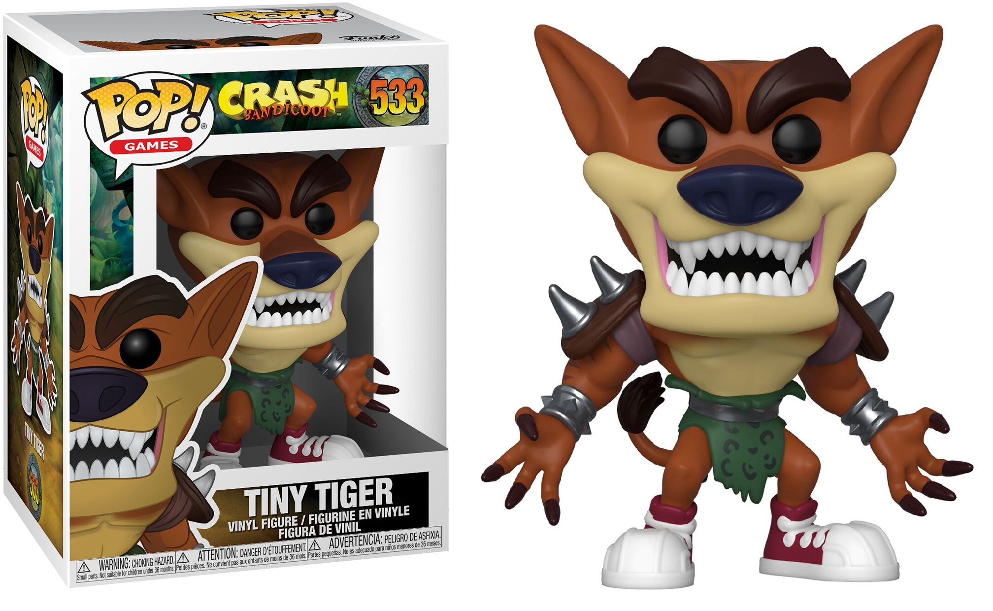 Φωτογραφία προϊόντος: Funko Pop! Games: Crash Bandicoot - Tiny Tiger Vinyl Figure
