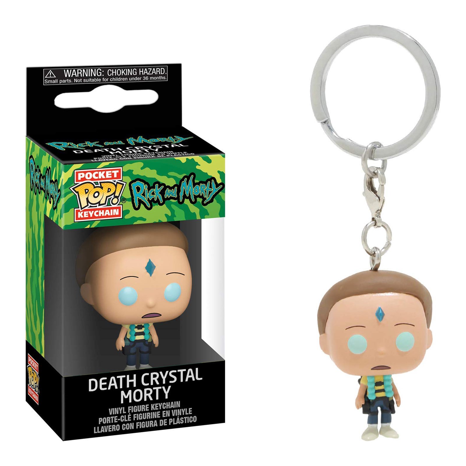 Φωτογραφία προϊόντος: Funko Pocket Pop! Rick and Morty Death Crystal Morty Μπρελόκ Φιγούρα Βινυλίου