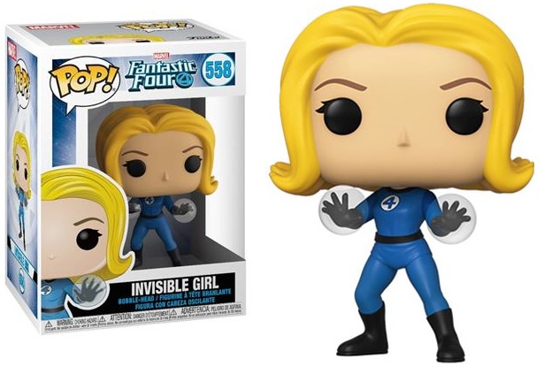 Φωτογραφία προϊόντος: Funko POP! Marvel Fantastic Four - Invisible Girl Vinyl Bobble-Head Figure #558