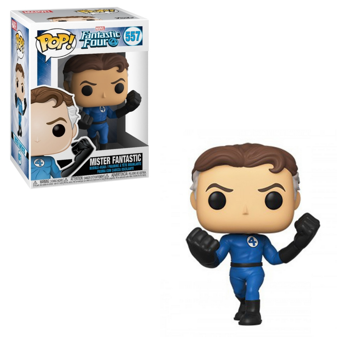 Φωτογραφία προϊόντος: Funko POP! Marvel Fantastic Four - Mister Fantastic Vinyl Bobble-Head Figure #557