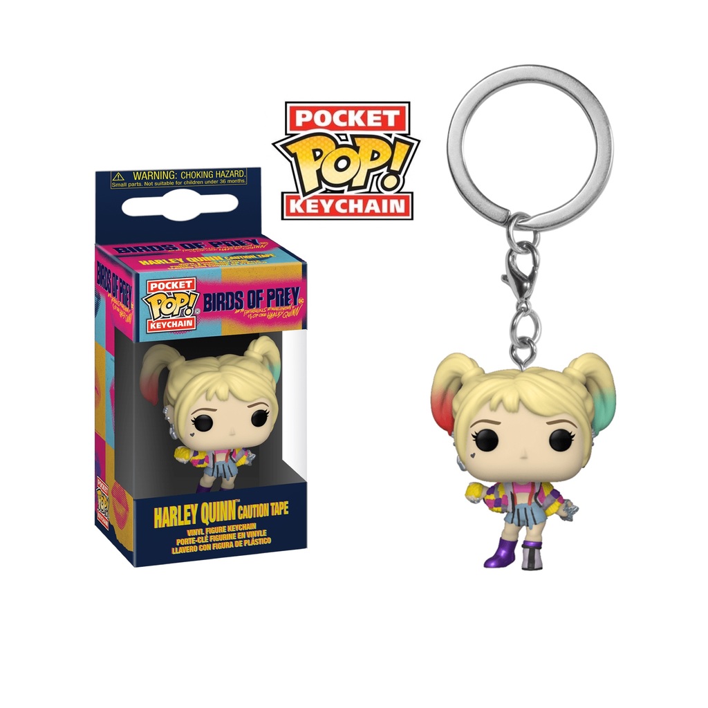 Φωτογραφία προϊόντος: Funko POP! DC: Birds of Prey - Harley Quinn Caution Tape Jacket Vinyl Figure Keychain