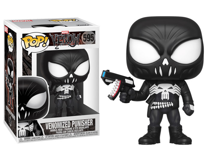 Φωτογραφία προϊόντος: Funko Pop! Marvel: Venom Series - Venomized Punisher Vinyl Bobble-Head Figure #595
