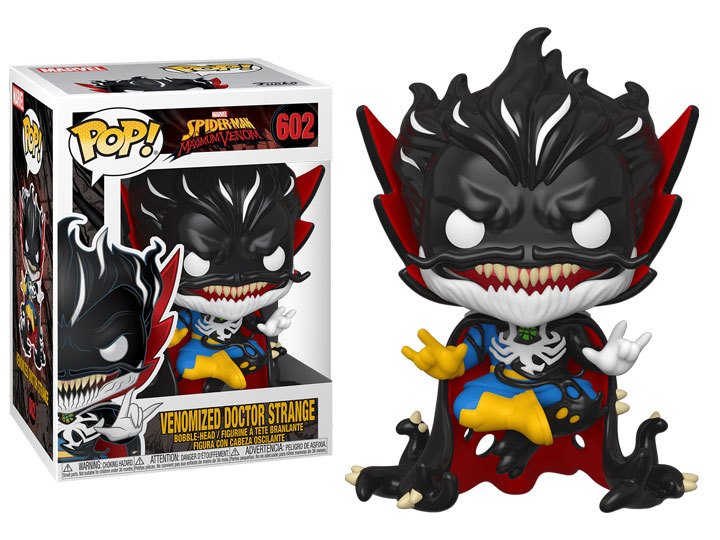 Φωτογραφία προϊόντος: Funko Pop! Marvel Spider-Man: Maximum Venom - Venomized Doctor Strange Vinyl Bobble-Head Figure #602