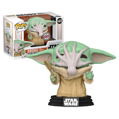 Φωτογραφία προϊόντος: Funko POP! Star Wars: The Mandalorian - Grogu with Chowder Squid Special Edition Vinyl Bobble-Head Figure #469