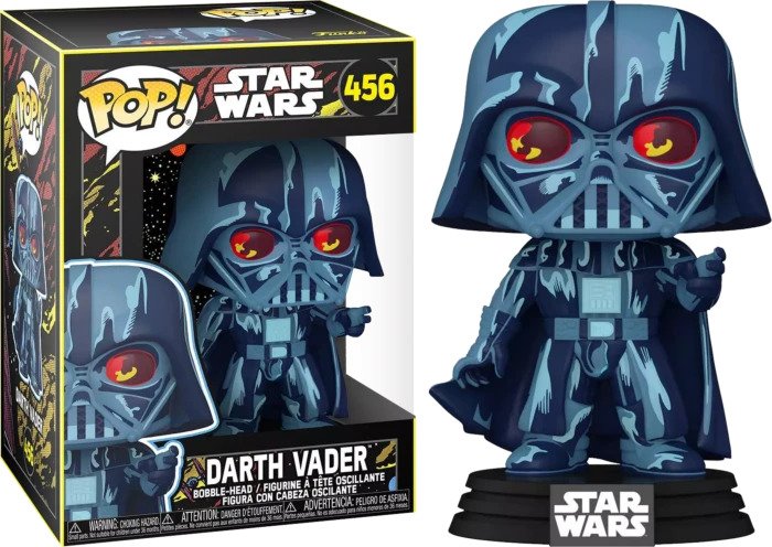 Φωτογραφία προϊόντος: Funko POP! Star Wars Retro Series Darth Vader Special Edition Vinyl Bobble-Head Figure #456