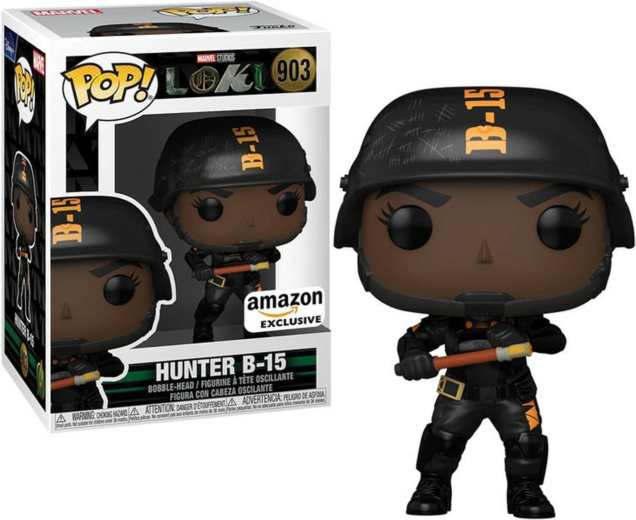 Φωτογραφία προϊόντος: Funko POP! Marvel: Loki - Hunter B-15 (Amazon Exclusive) Vinyl Bobble-Head Figure #903