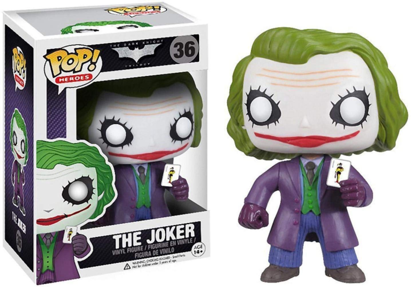 Φωτογραφία προϊόντος: Funko POP! Heroes: The Dark Knight Movie - The Joker Vinyl Figure #36