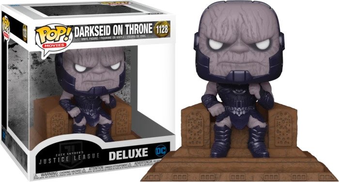 Φωτογραφία προϊόντος: Coolmerch Funko POP! Movies DC Deluxe: Zack Snyder's Justice League - Darkseid on Throne, Vinyl Figure #1128