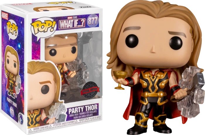 Φωτογραφία προϊόντος: Funko Pop! Marvel What If… Party Thor Special Edition 877