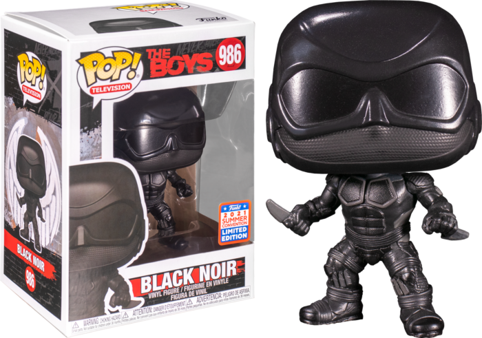 Φωτογραφία προϊόντος: Funko POP! Television: The Boys – Black Noir (Limited Edition) Vinyl Figure #986
