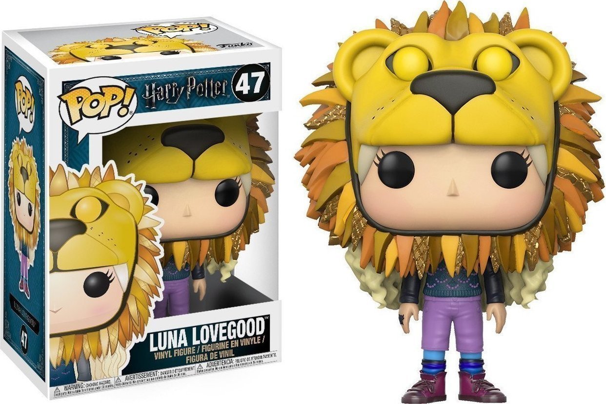Φωτογραφία προϊόντος: Funko POP! Harry Potter - Luna Lovegood με Lion's Head, Vinyl Figure #47