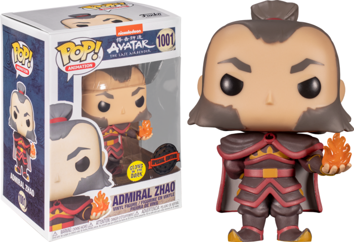 Φωτογραφία προϊόντος: Funko POP! Animation: Avatar: The Last Airbender – Admiral Zhao (Special Edition, Glows in the Dark) Vinyl Figure #1001