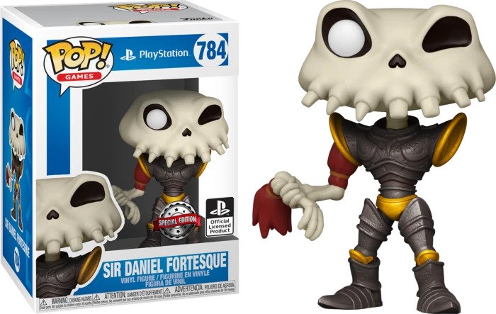 Φωτογραφία προϊόντος: Funko POP! Games PlayStation: MediEvil - Sir Daniel Fortesque (Special Edition) Vinyl Figure #784