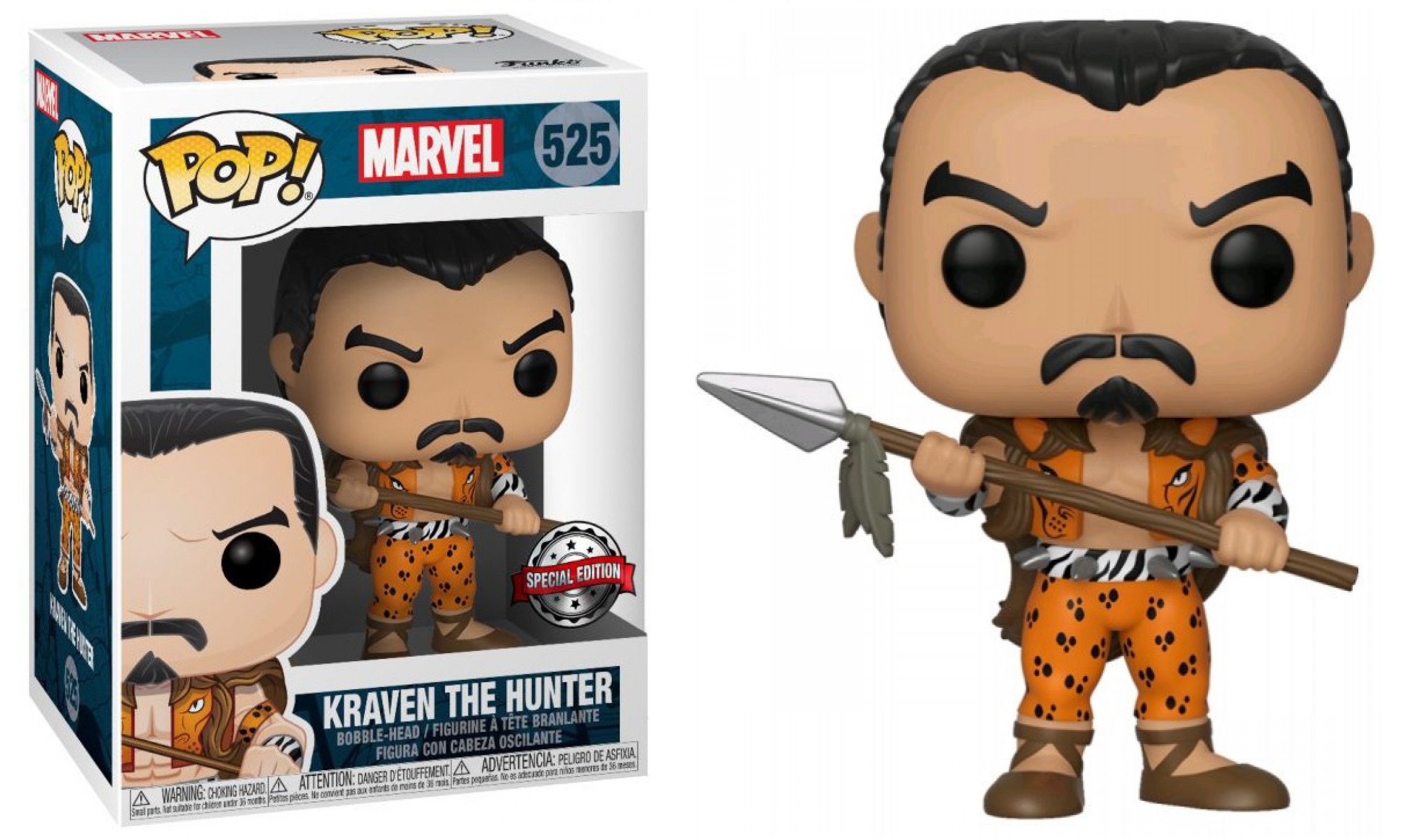 Φωτογραφία προϊόντος: Funko Pop! Spider-Man - Kraven the Hunter (Special Edition) #525