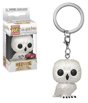 Φωτογραφία προϊόντος: Funko Pocket POP! Harry Potter Hedwig Special Edition Diamond Collection Keychain