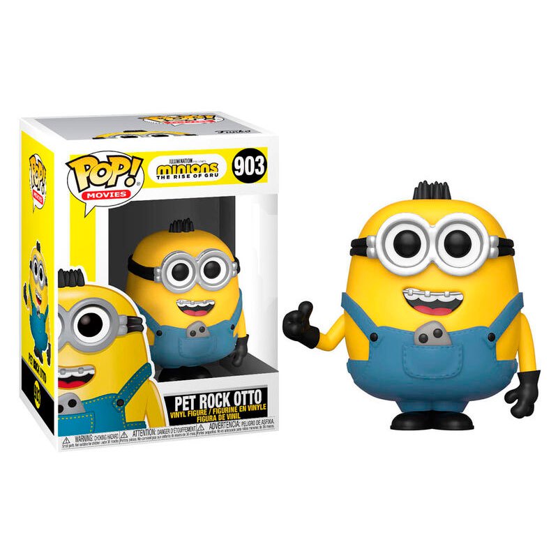 Φωτογραφία προϊόντος: Funko Pop! Movies: Minions 2 The Rise of Gru – Pet Rock Otto Vinyl Figure #903