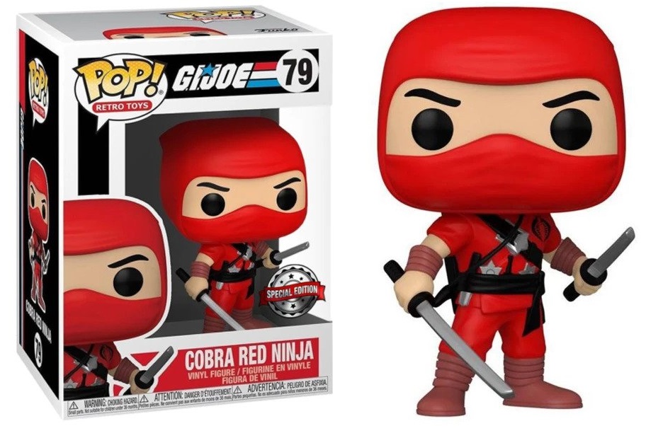 Φωτογραφία προϊόντος: Funko POP! G.I. Joe - Cobra Red Ninja (Special Edition), Vinyl Figure #79