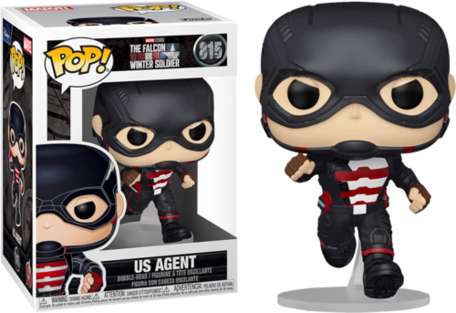Φωτογραφία προϊόντος: Funko POP! The Falcon and The Winter Soldier – US Agent, Vinyl Bobble-Head Figure #815
