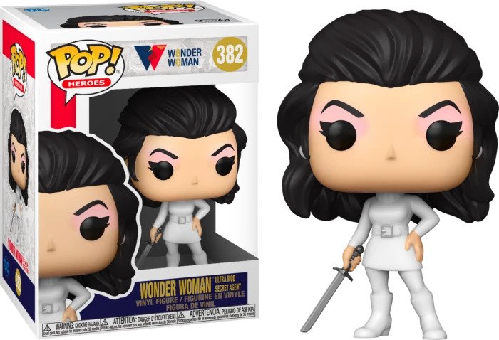 Φωτογραφία προϊόντος: Funko Pop! Heroes: Wonder Woman (80th Anniversary) – Wonder Woman (Ultra Mod Secret Agent), Vinyl Figure #382