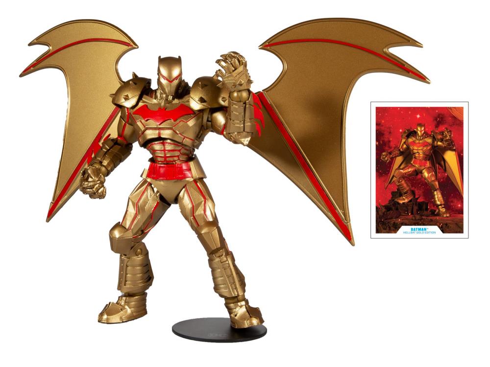 Φωτογραφία προϊόντος: DC Multiverse Batman (Hellbat Gold Edition) Action Figure