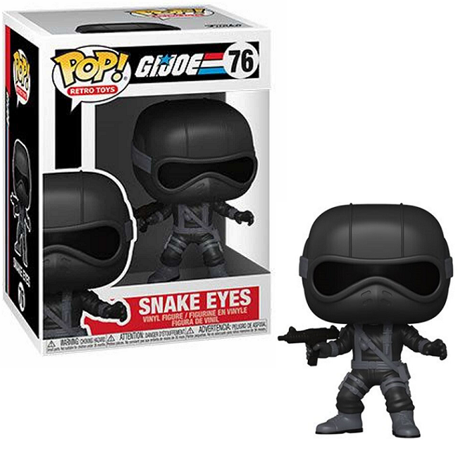 Φωτογραφία προϊόντος: Funko POP! Retro Toys: G.I. Joe - Snake Eyes, Vinyl Figure #76
