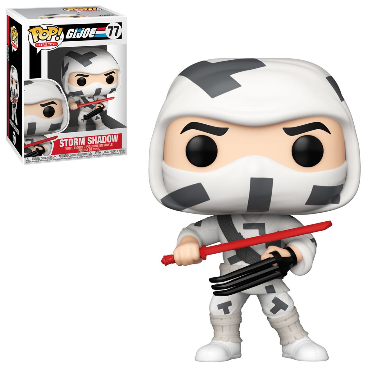 Φωτογραφία προϊόντος: Funko POP! Retro Toys: G.I. Joe – Storm Shadow, Vinyl Figure #77