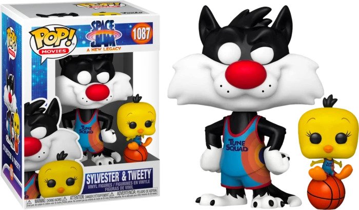 Φωτογραφία προϊόντος: Funko Pop! Space Jam 2: A New Legacy - Sylvester & Tweety Vinyl Figure #1087