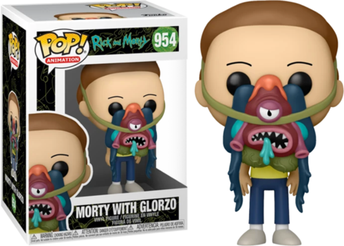 Φωτογραφία προϊόντος: Funko POP! Animation: Rick & Morty – Morty with Glorzo #954