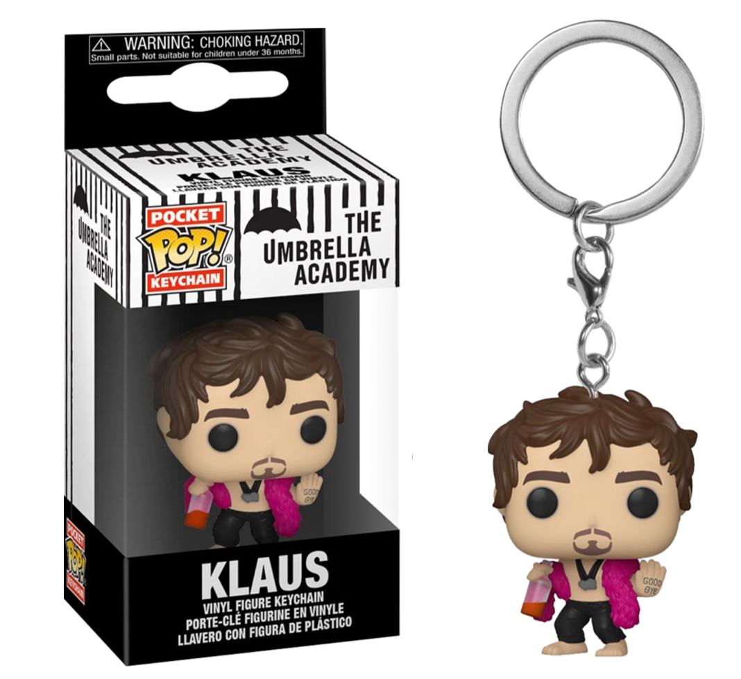 Φωτογραφία προϊόντος: Funko Pocket POP! The Umbrella Academy - Klaus, Vinyl Figure Keychain