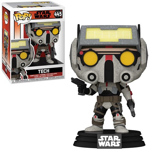 Φωτογραφία προϊόντος: Funko Pop! Star Wars: The Bad Batch – Tech, Vinyl Bobble-Head Figure #445