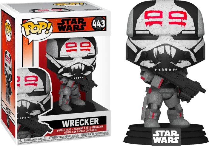 Φωτογραφία προϊόντος: Funko Pop! Star Wars: The Bad Batch – Wrecker Vinyl Bobble-Head Figure #443