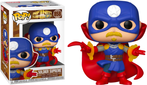 Φωτογραφία προϊόντος: Funko Pop! Infinity Warps Soldier Supreme Vinyl Bobble-Head #858