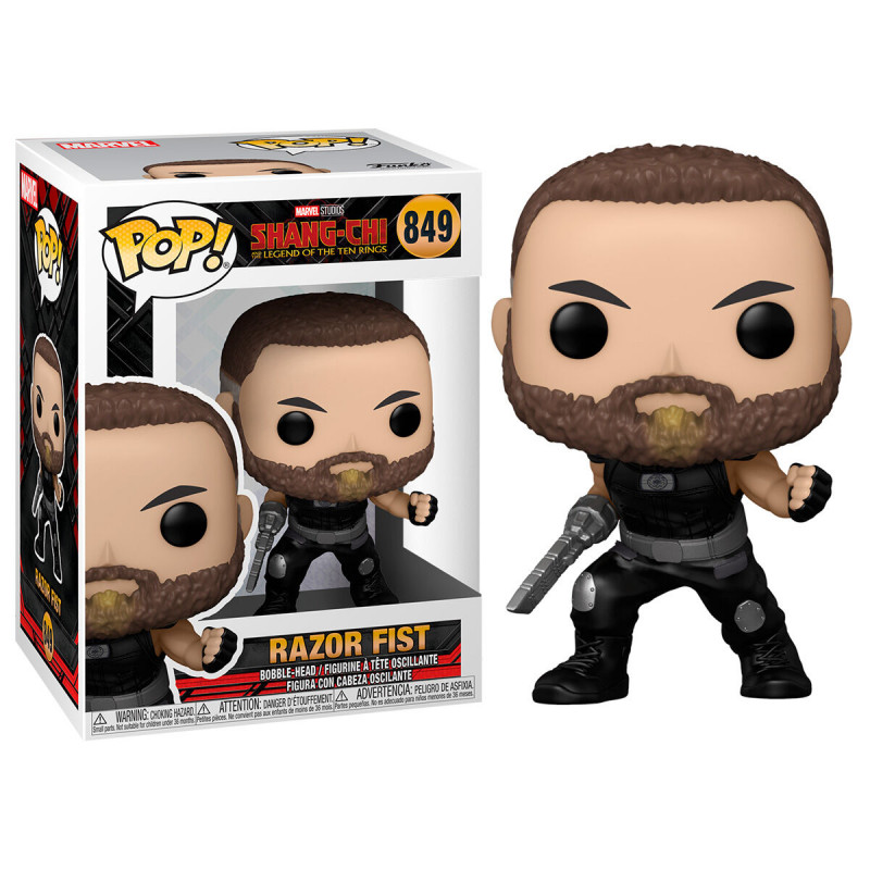 Φωτογραφία προϊόντος: Funko Pop! Marvel Shang-Chi and the Legend of the Ten Rings – Razor Fist #849