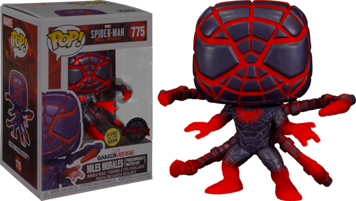 Φωτογραφία προϊόντος: Coolmerch Funko POP! Marvel Gamerverse: Spider-Man Miles Morales – Miles Morales in Programmable Matter Suit (Glows in the Dark) , Vinyl Bobble-Head Figure #775