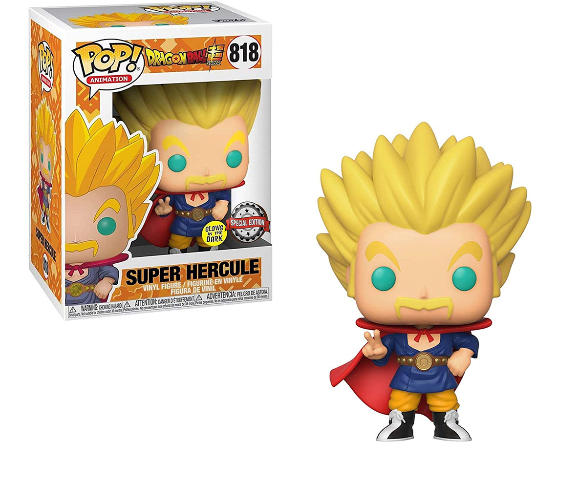 Φωτογραφία προϊόντος: Coolmerch Funko Pop! Animation: Dragon Ball Super – Super Hercule (Glows in the Dark) , Vinyl Figure #818