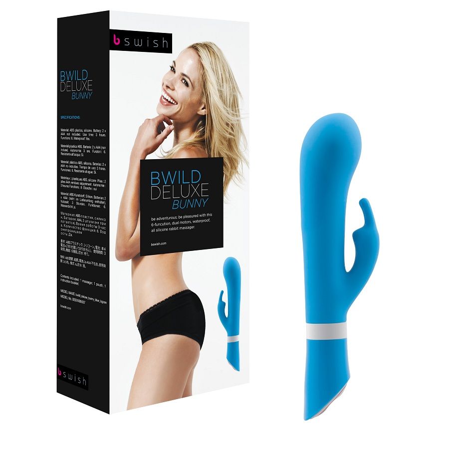 Φωτογραφία προϊόντος: B SWISH - BWILD DELUXE BUNNY RABBIT VIBRATOR JADE