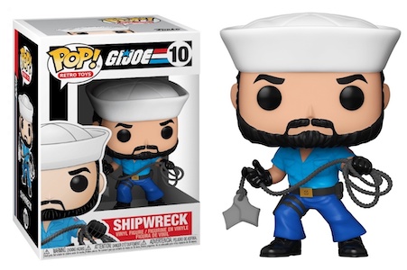 Φωτογραφία προϊόντος: Funko POP! Retro Toys: GI Joe - Shipwreck Vinyl Figure #10