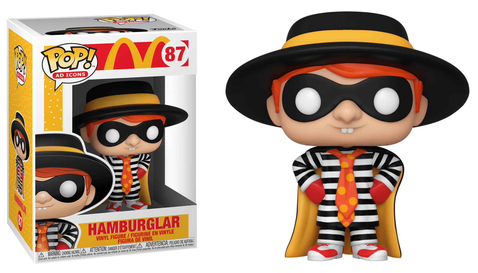 Φωτογραφία προϊόντος: Funko POP! Ad Icons: McDonald's - Hamburglar Vinyl Figure #87
