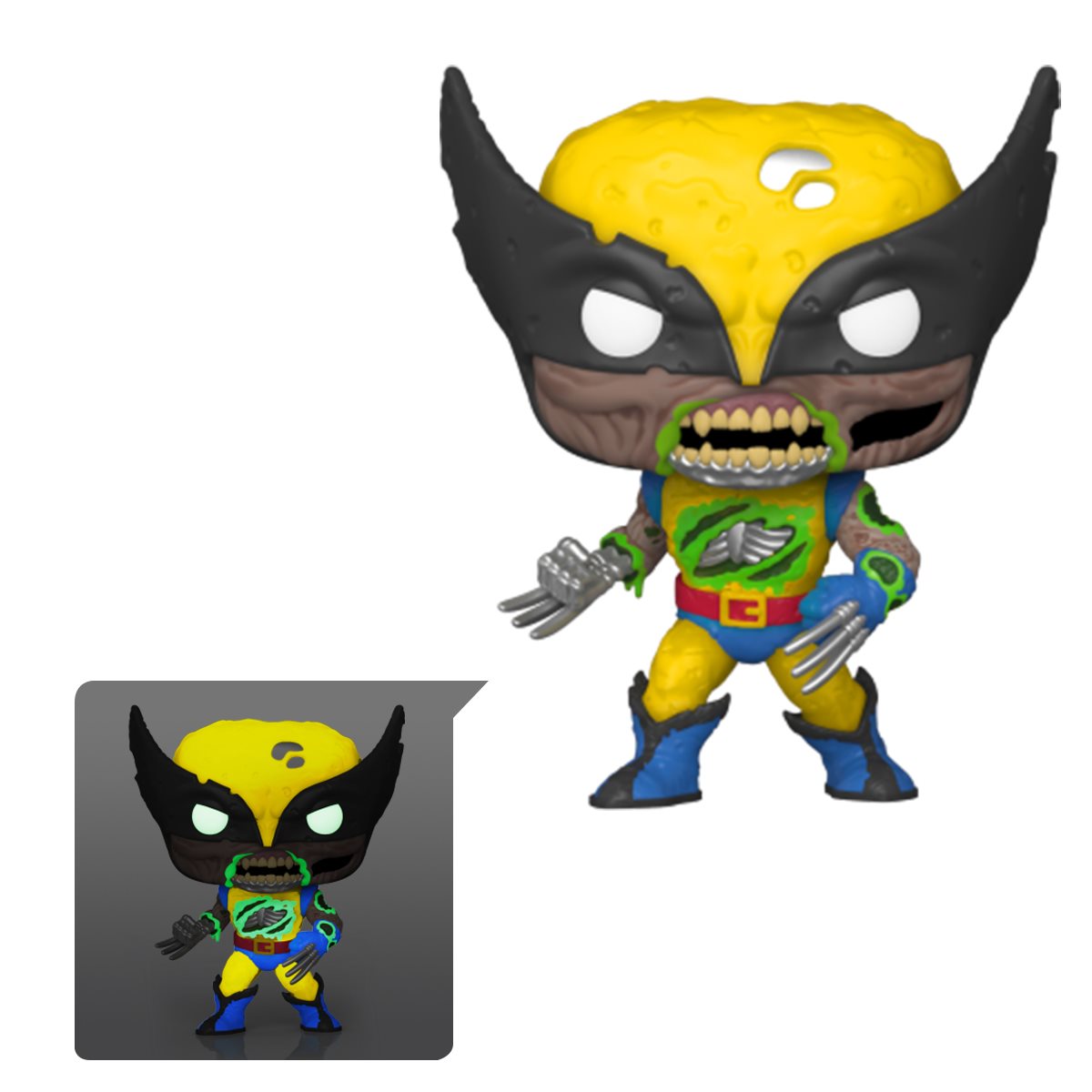 Φωτογραφία προϊόντος: Funko POP! Marvel: X-Men 20th – Wolverine Glows in the Dark Special Edition Vinyl Bobble-Head Figure #662