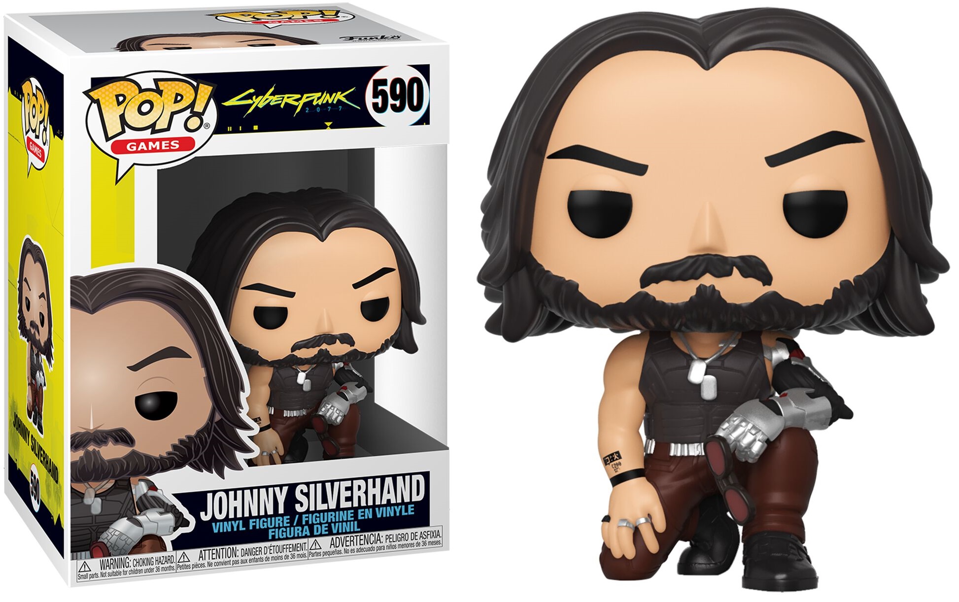 Φωτογραφία προϊόντος: Funko POP! Games: Cyberpunk 2077 - Johnny Silverhand Vinyl Figure #590