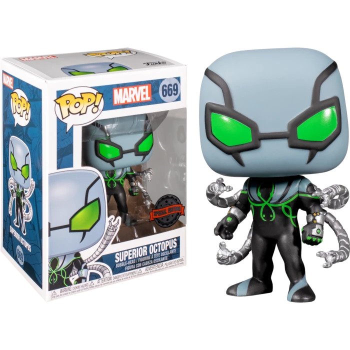 Φωτογραφία προϊόντος: Funko POP! Marvel - Superior Octopus Special Edition Vinyl Bobble-Head Figure #669