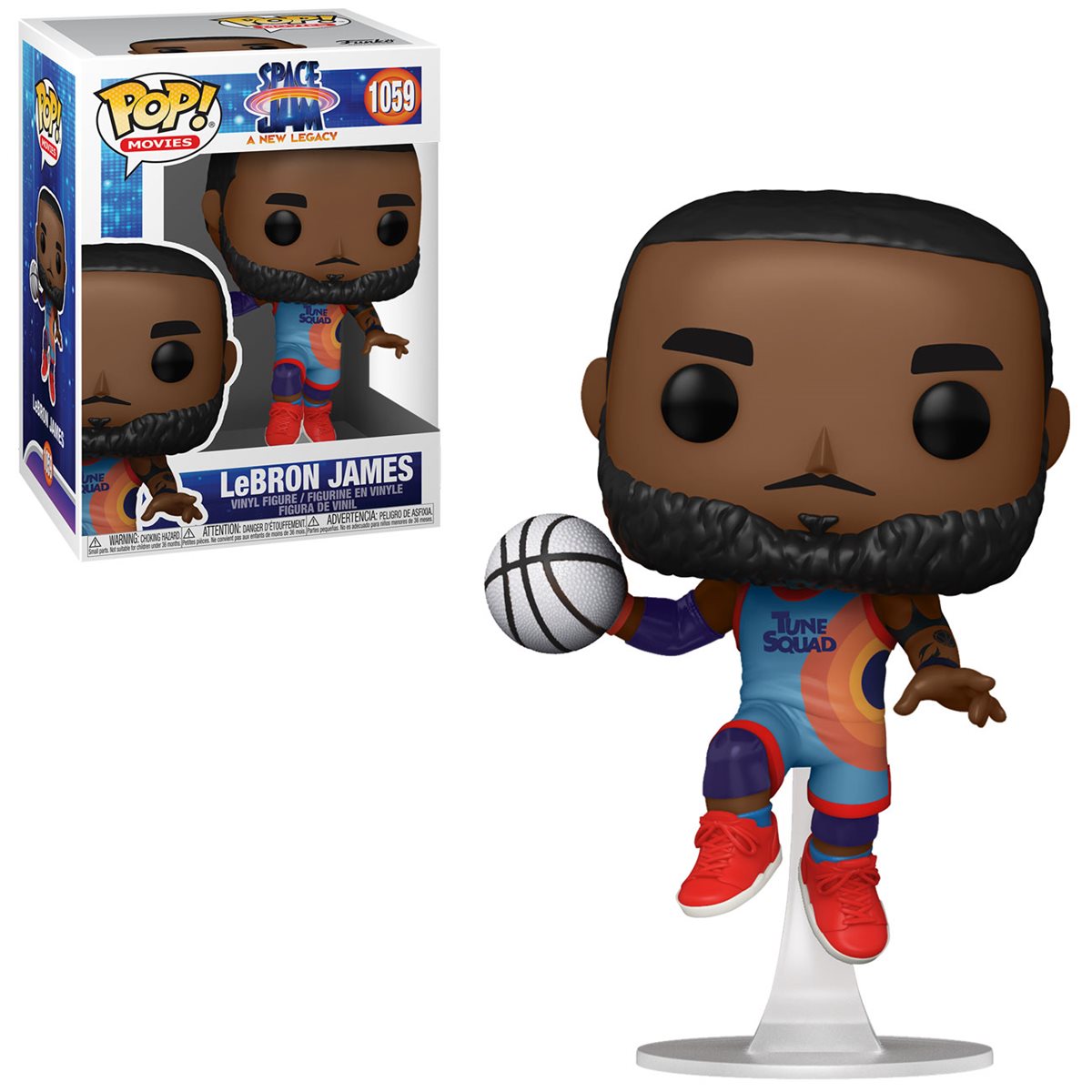 Φωτογραφία προϊόντος: Coolmerch Funko Pop! Movies: Space Jam "A New Legacy" (Leap) - Lebron James, Vinyl Figure #1059